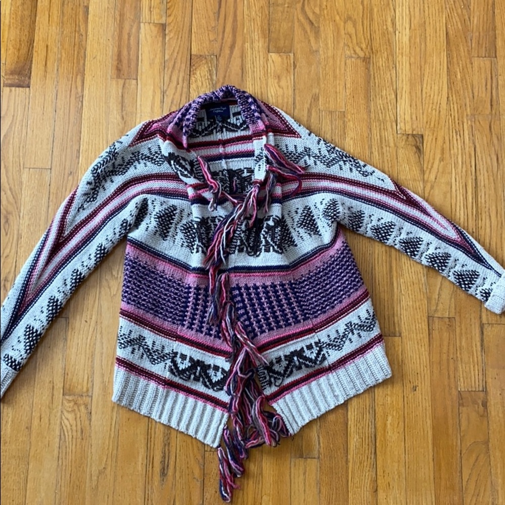 American Eagle Wrap Sweater - Picture 1 of 3